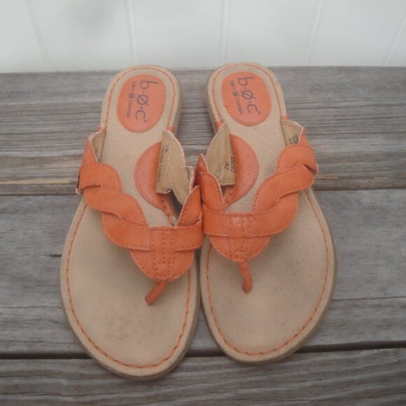 BOC Born Concepts Sandals Size 7 Orange Style Quality Sandals - Picture 5 of 5